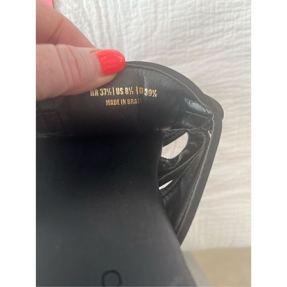 NWOB FARM Rio Sz 8.5 Rainbow Beaded Mule Vegan Tropical Vacation Boho NEW - Picture 4 of 5